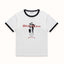 MC Dancers Vintage White + Black Ringer T-Shirt