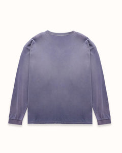MC Sun Faded Purple Long Sleeve Top