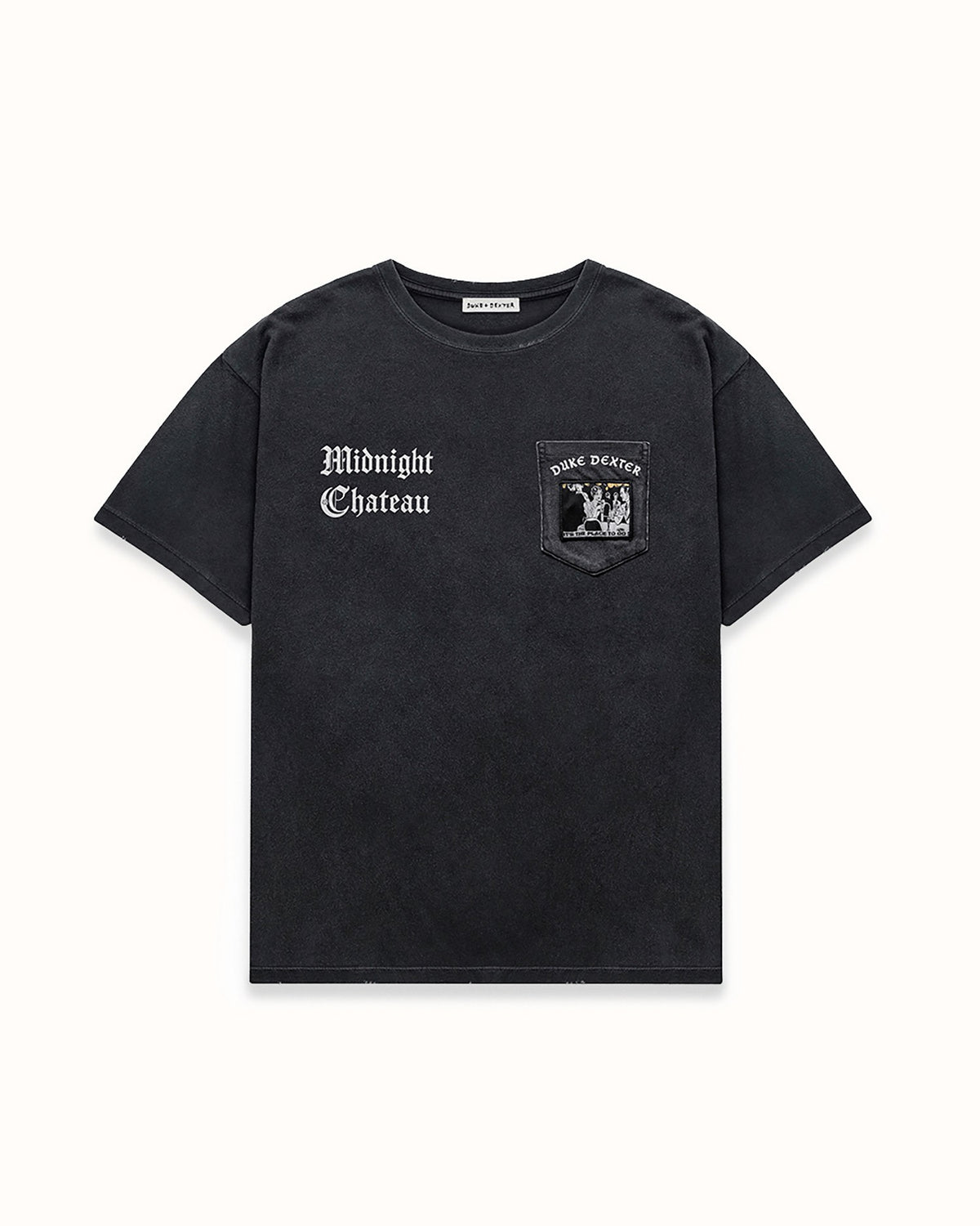 MC It's The Place To Go Washed Black T-Shirt