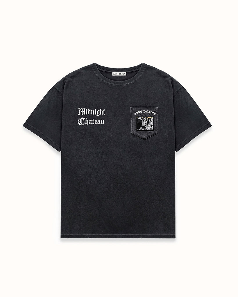 MC It's The Place To Go Washed Black T-Shirt