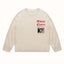 MC It's The Place To Go Cream Knitted Crewneck