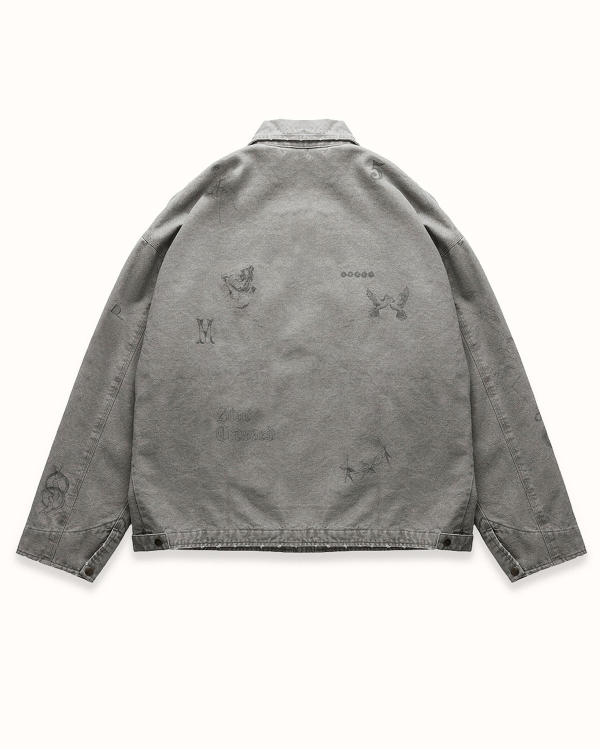 MC Sketch Sun Faded Grey Jacket