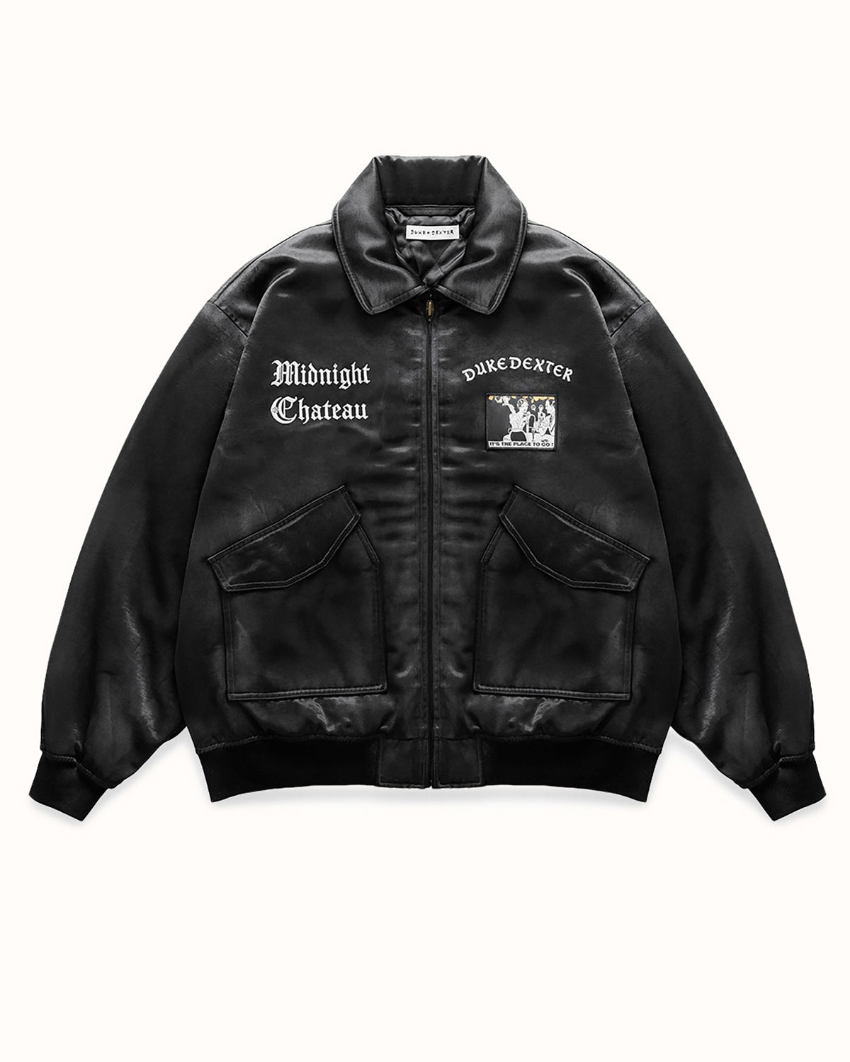 MC Raise Hell Black Bomber Jacket
