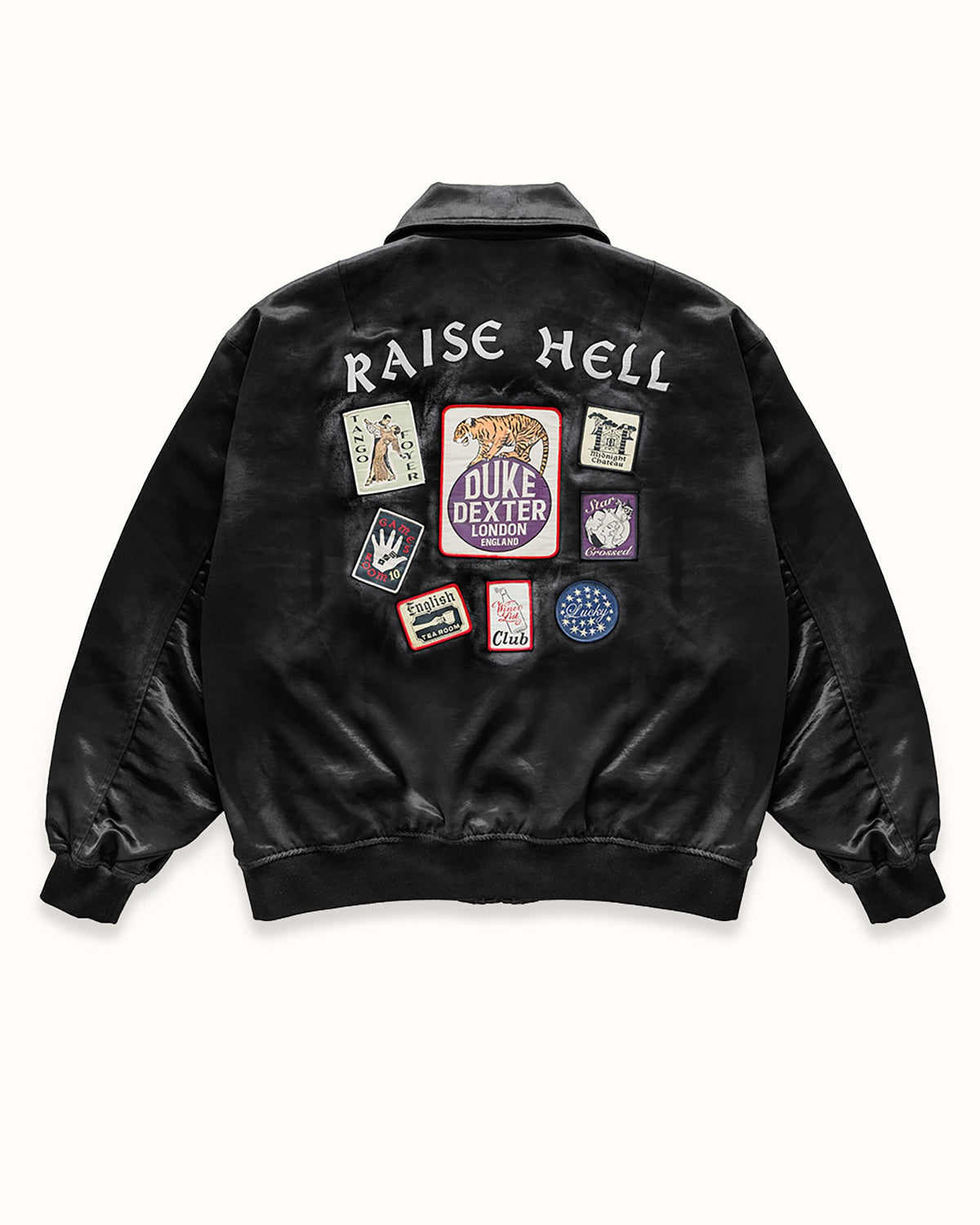 MC Raise Hell Black Bomber Jacket