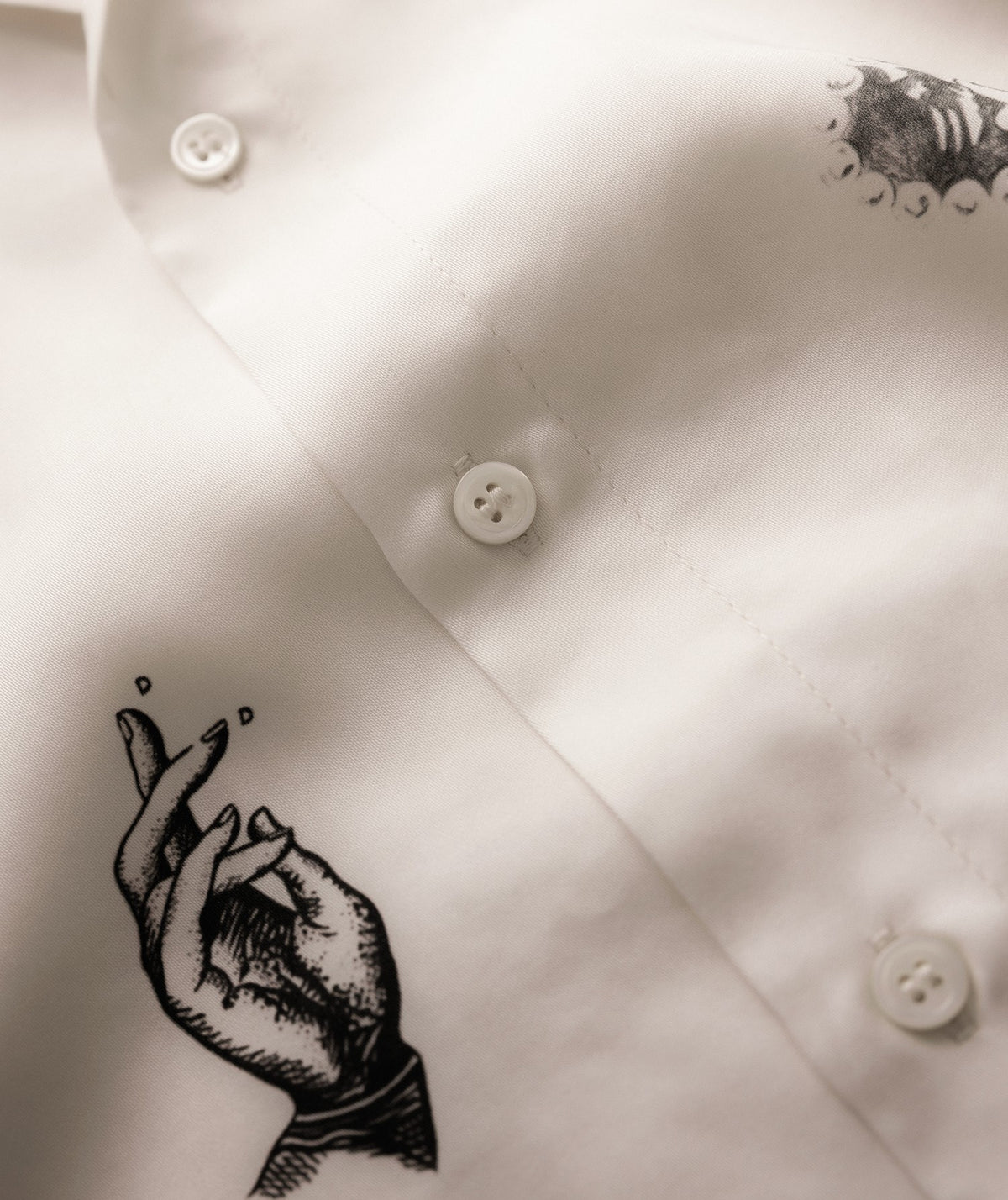 MC Sketch Vintage White Shirt