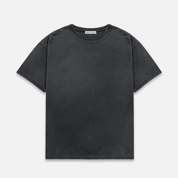 Sun Faded Workwear Washed Black T-Shirt
