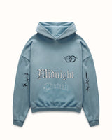 MC Sun Faded Blue Hoodie