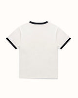 MC Dancers Vintage White + Black Ringer T-Shirt