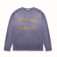 MC Sun Faded Purple Long Sleeve Top