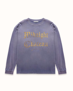 MC Sun Faded Purple Long Sleeve Top