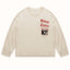MC It's The Place To Go Cream Knitted Crewneck