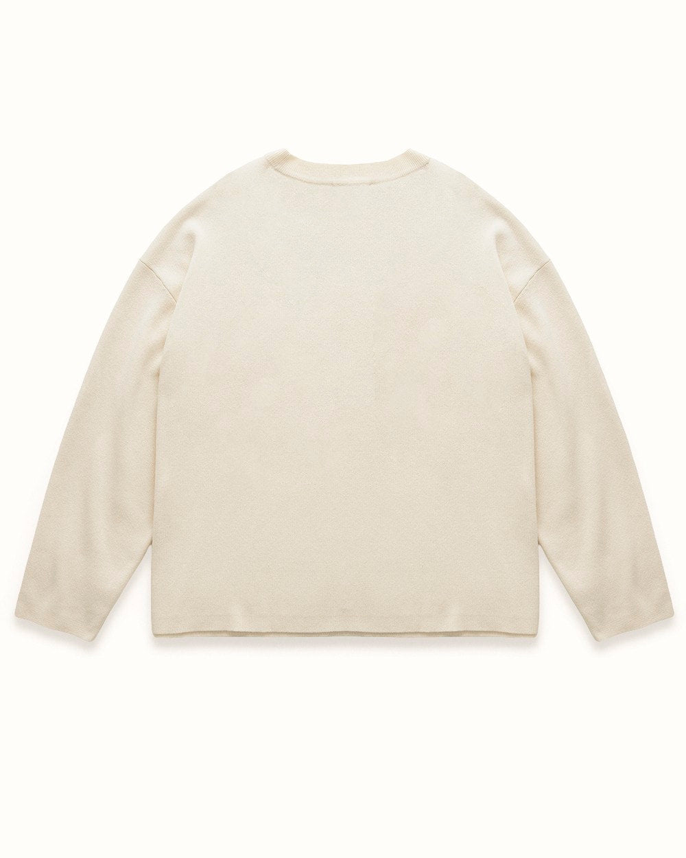 MC It's The Place To Go Cream Knitted Crewneck