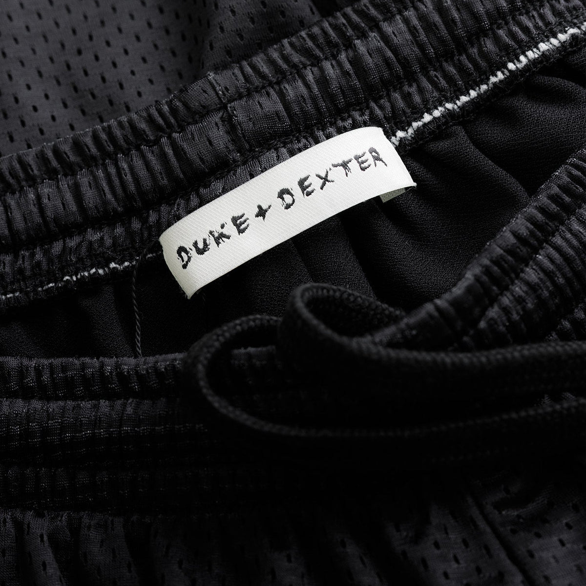 Duke Plus Black + White Shorts
