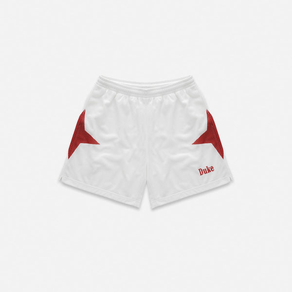 Duke Plus White + Red Short