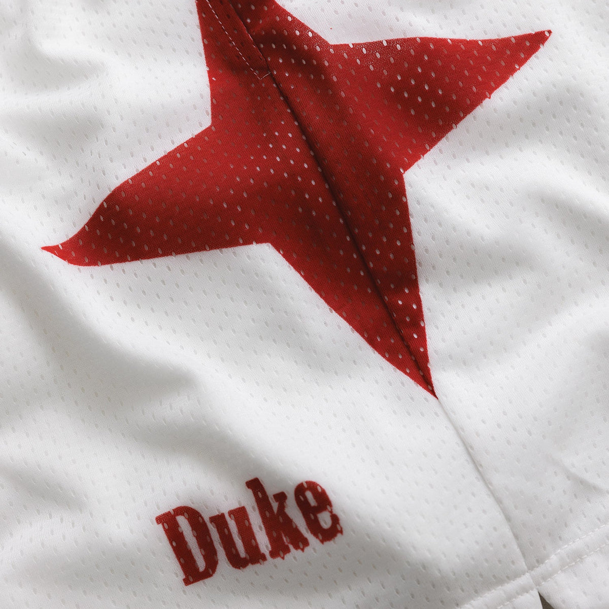 Duke Plus White + Red Shorts