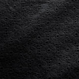 Duke Black Crochet Shirt