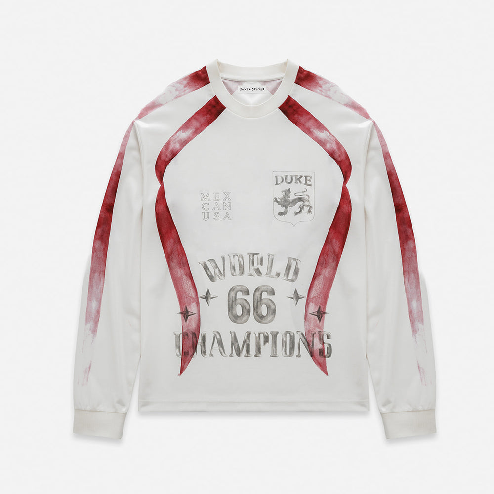 Duke World Champions White + Red Jersey
