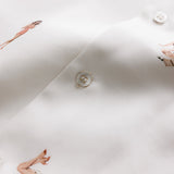 Pin Up Antique White Short Sleeve Shirt