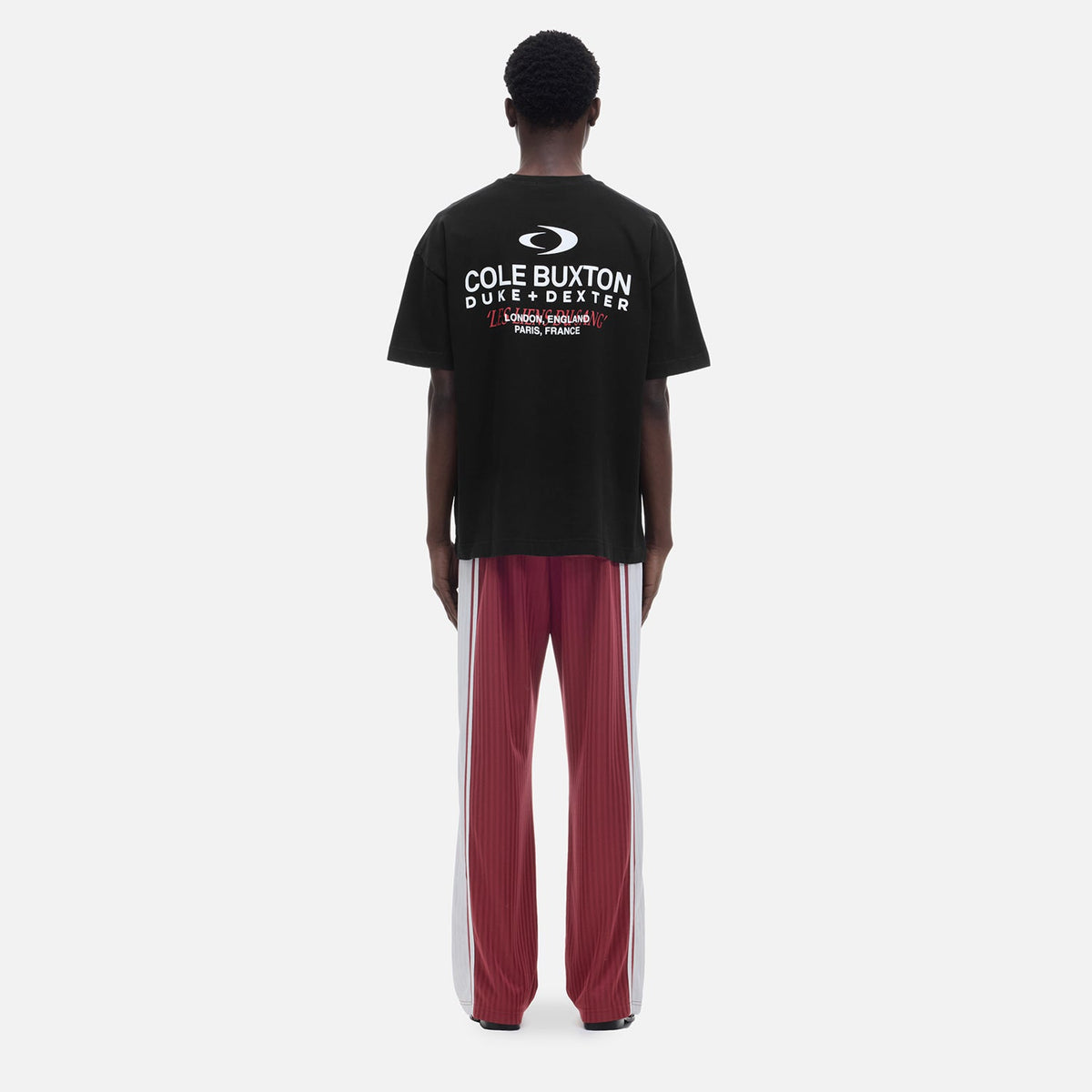 CB Emblem Red Track Pant