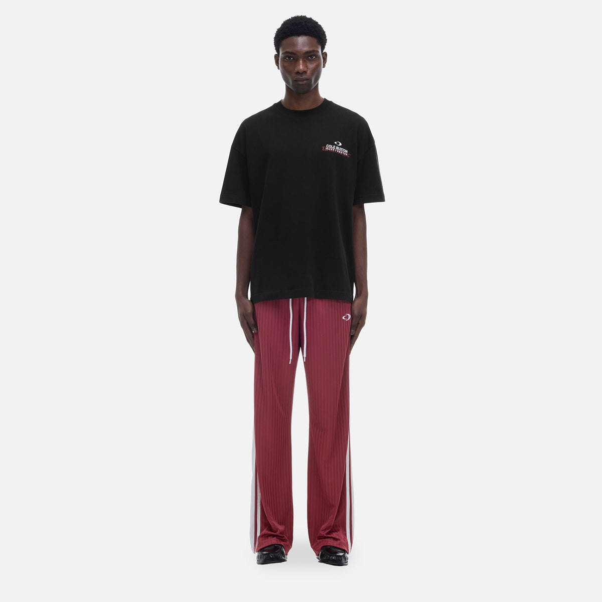 CB Emblem Red Track Pant