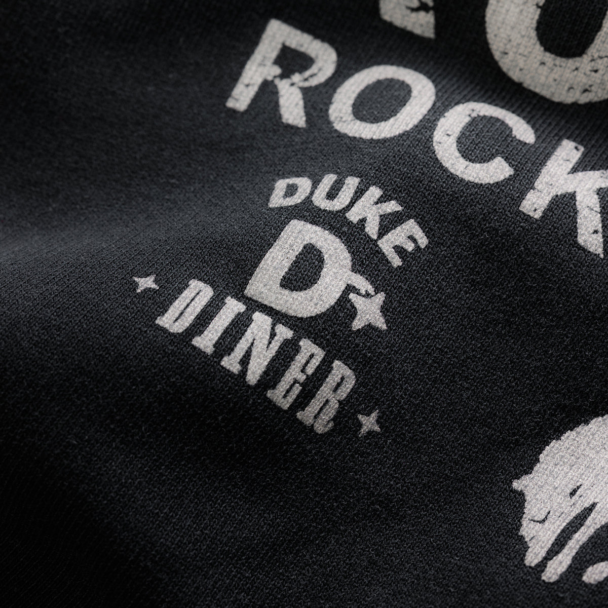 Duke Rodeo Team Vintage Black Zip Hoodie