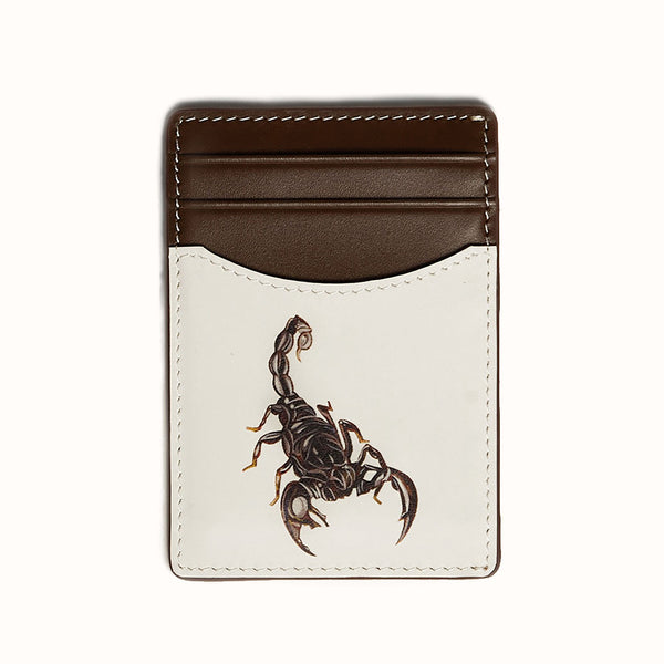 Dean Chestnut Scorpion Card Holder