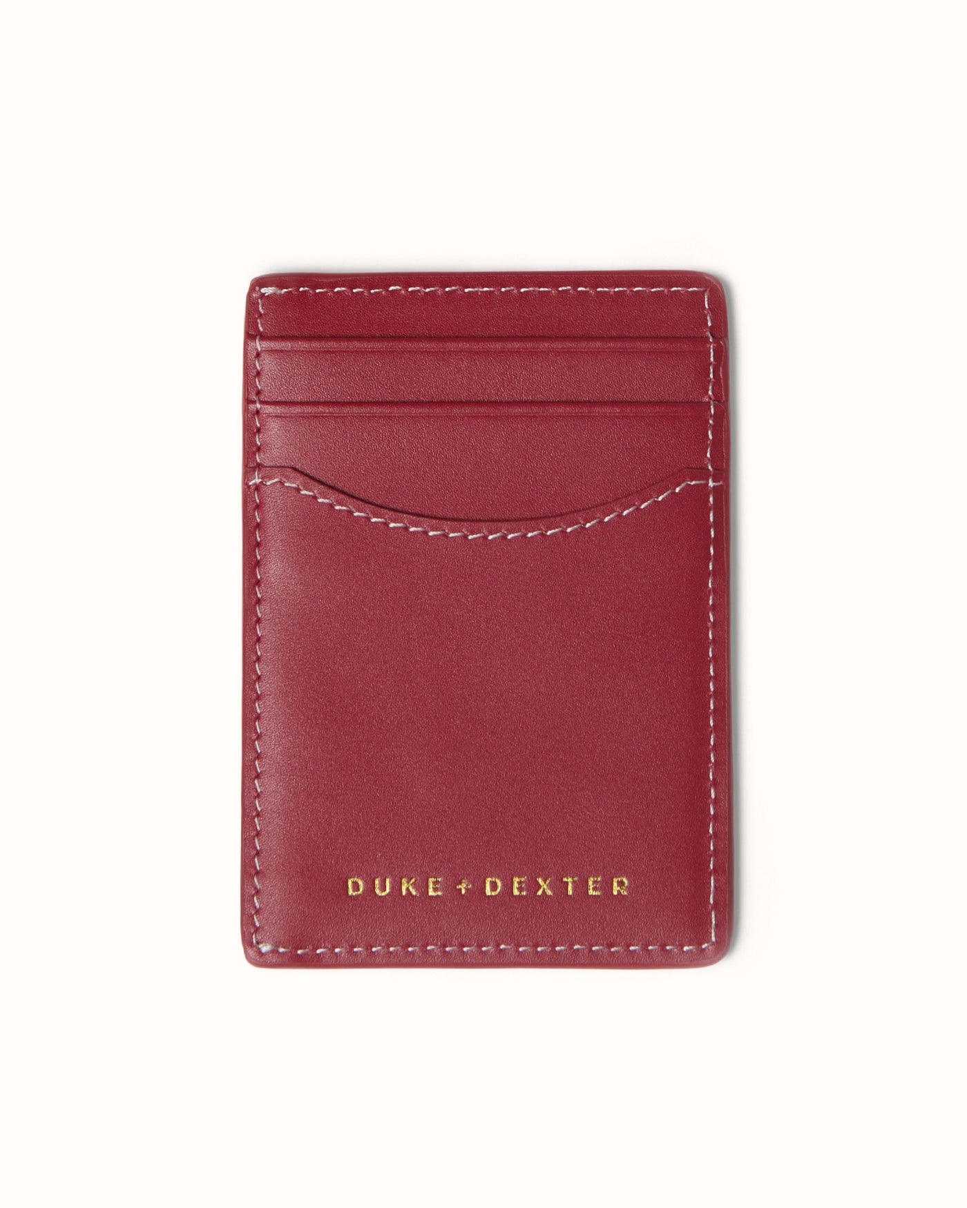 デンマーク Jens.Ingvard  ティーカート　ローズウッド Dean NY Cherry Red Leather Card Holder | DUKE + DEXTER