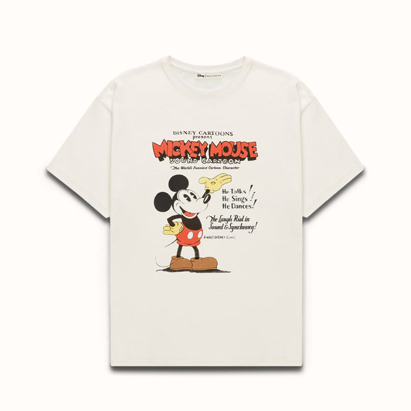 Disney Mickey Mouse Vintage White T-Shirt