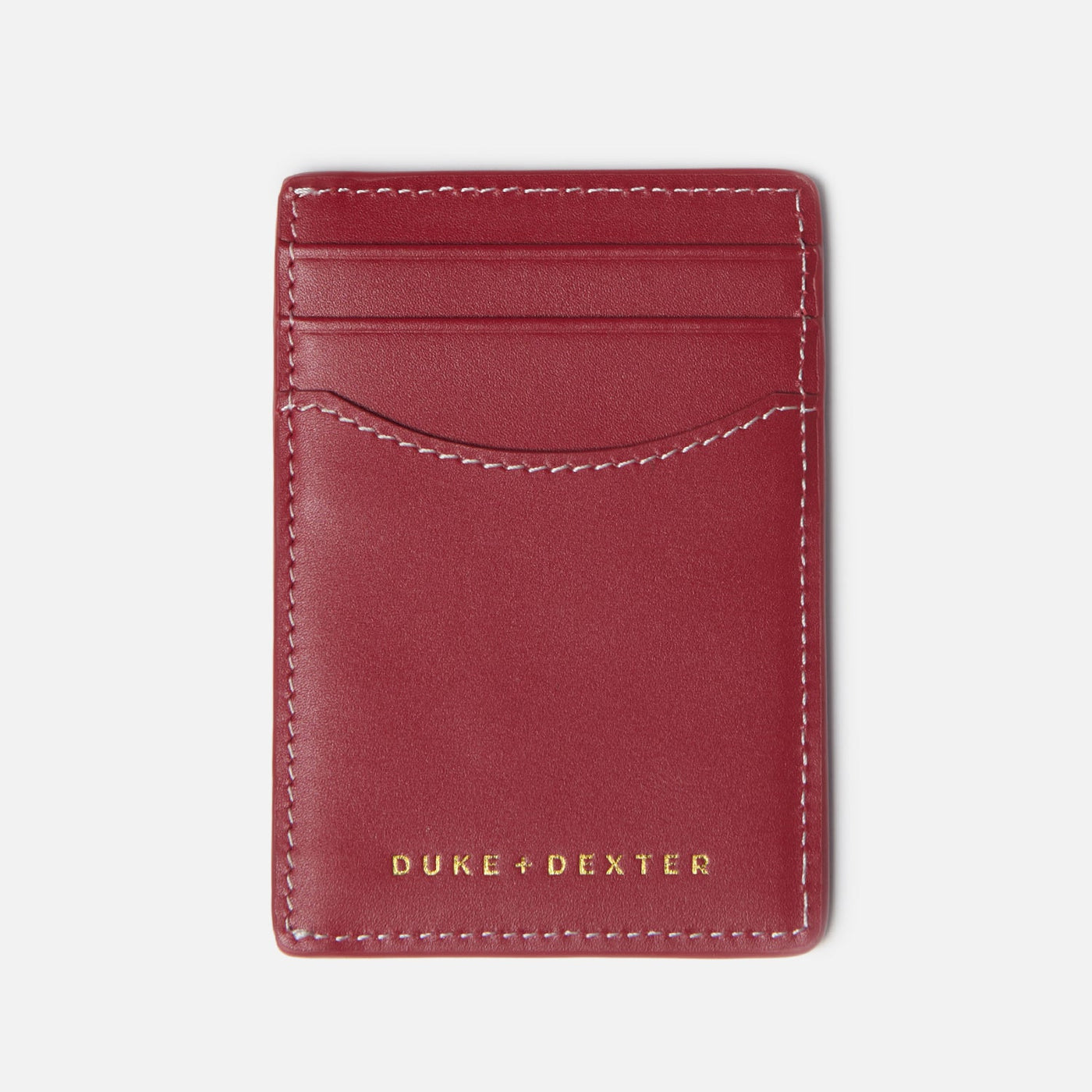 デンマーク Jens.Ingvard  ティーカート　ローズウッド Dean NY Cherry Red Leather Card Holder | DUKE + DEXTER