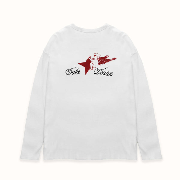 Duke Cherub Vintage White Waffle Top