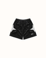 Duke Plus Black + White Shorts