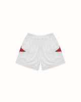 Duke Plus White + Red Shorts