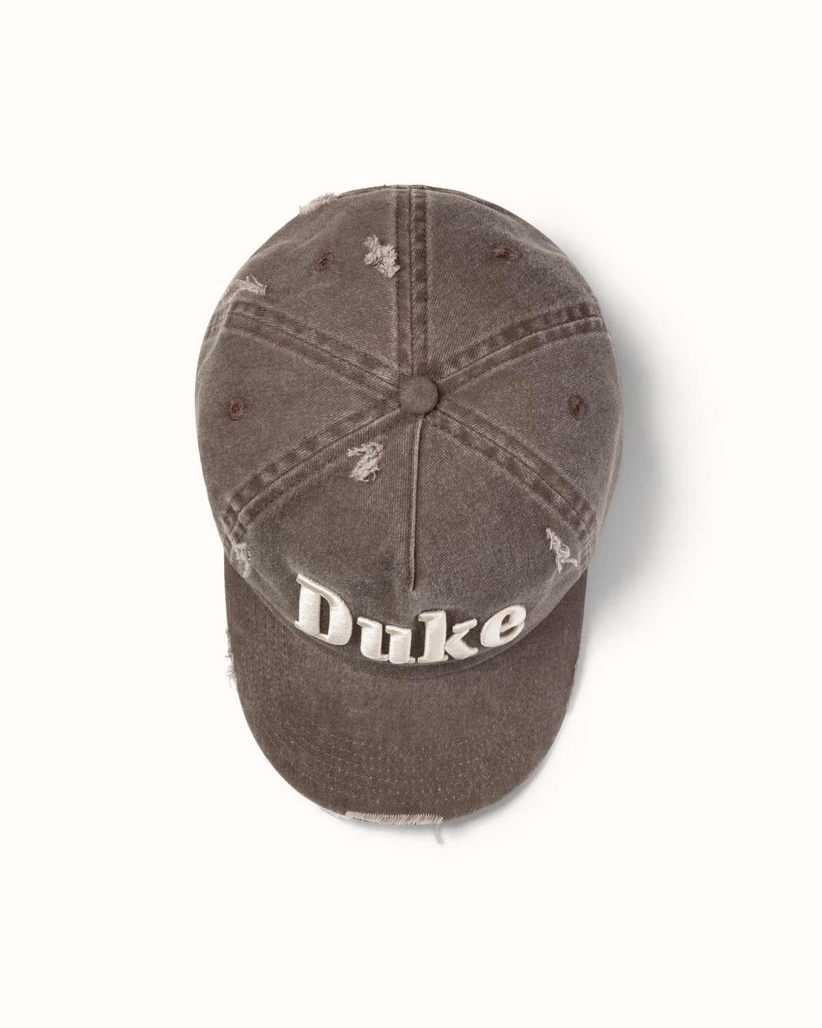 Duke Washed Brown Cap