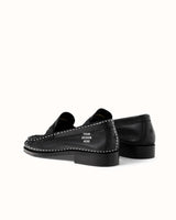 Ezra Hand-Painted Ruched Loafer - Women's