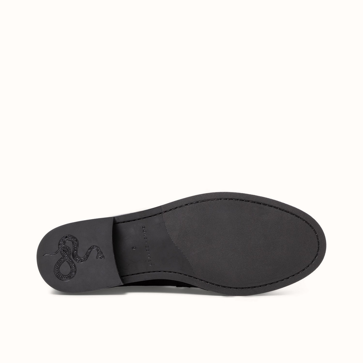 Ezra Tan Suede Ruched Loafer - Men's