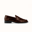 Ezra Chestnut Ruched Loafer - Women's
