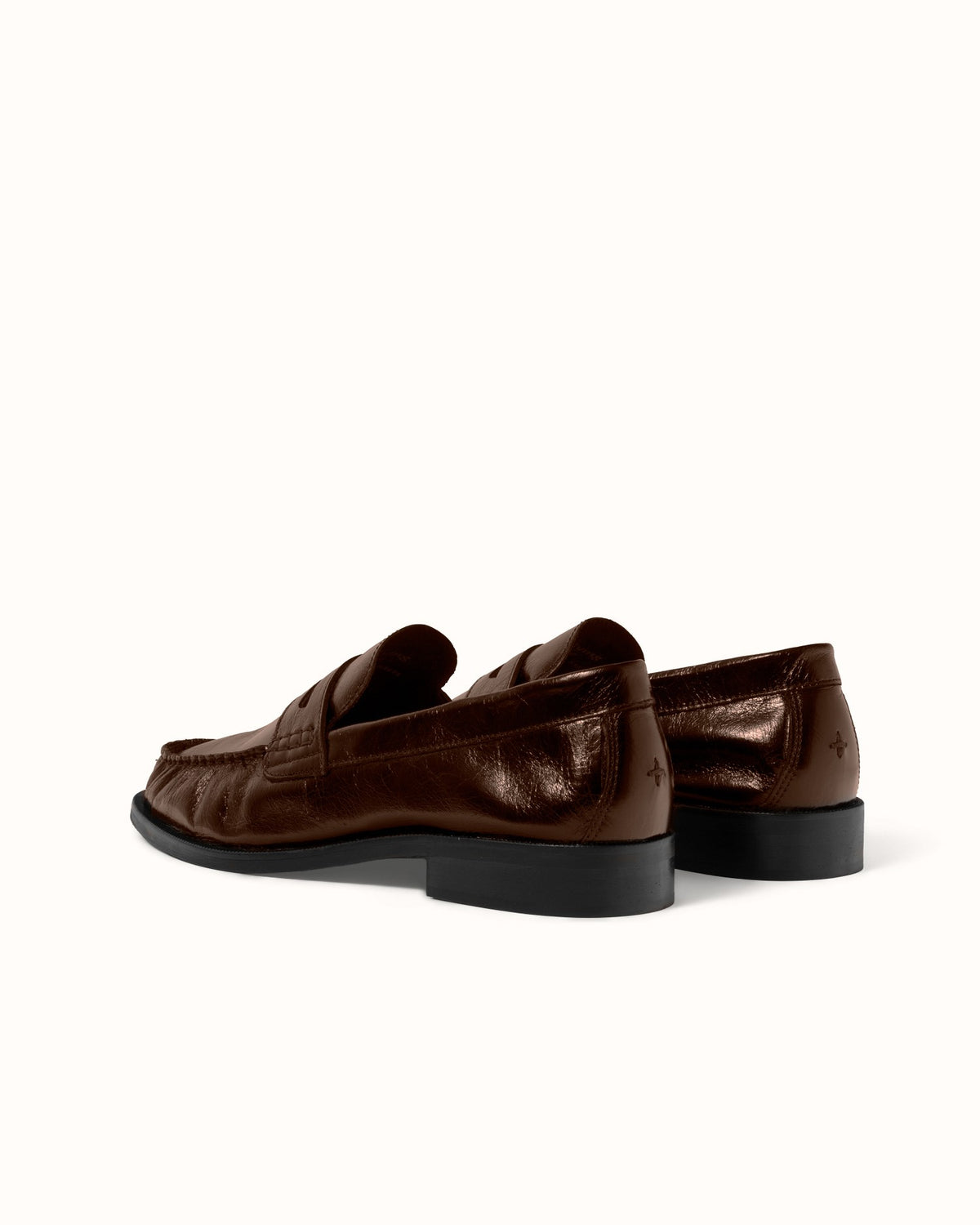 Ezra Chestnut Ruched Loafer - Women's