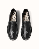 Ezra Hand-Painted Ruched Loafer - Men's