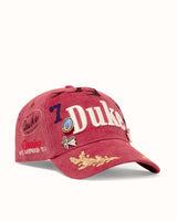 Hand-Painted DR4 Red Corduroy Cap