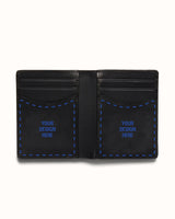 Hand-Painted Black Wallet
