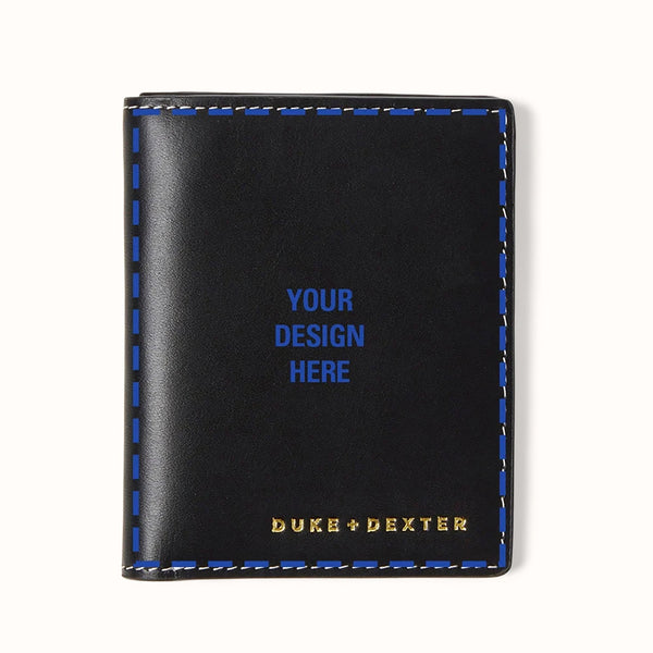 Hand-Painted Black + White Wallet