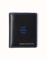 Hand-Painted Black + White Wallet