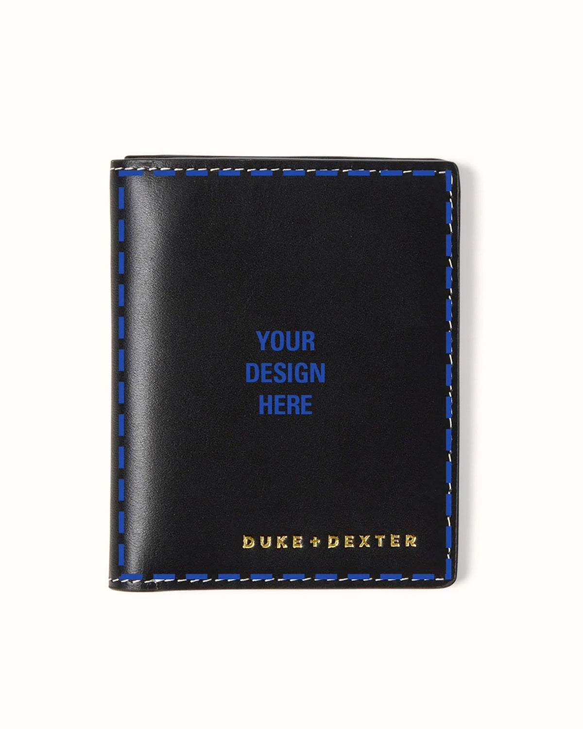 Hand-Painted Black + White Wallet