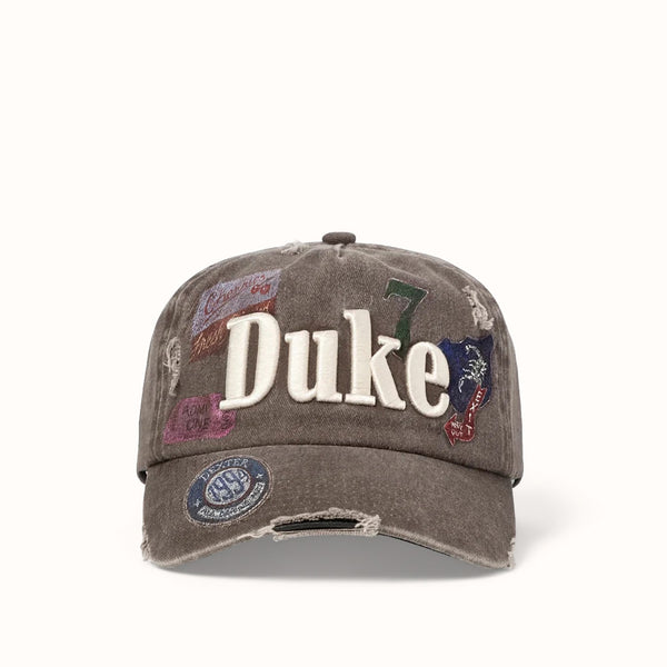 Hand-Painted Patch Distressed Cap