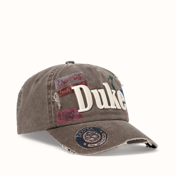 Hand-Painted Patch Distressed Cap