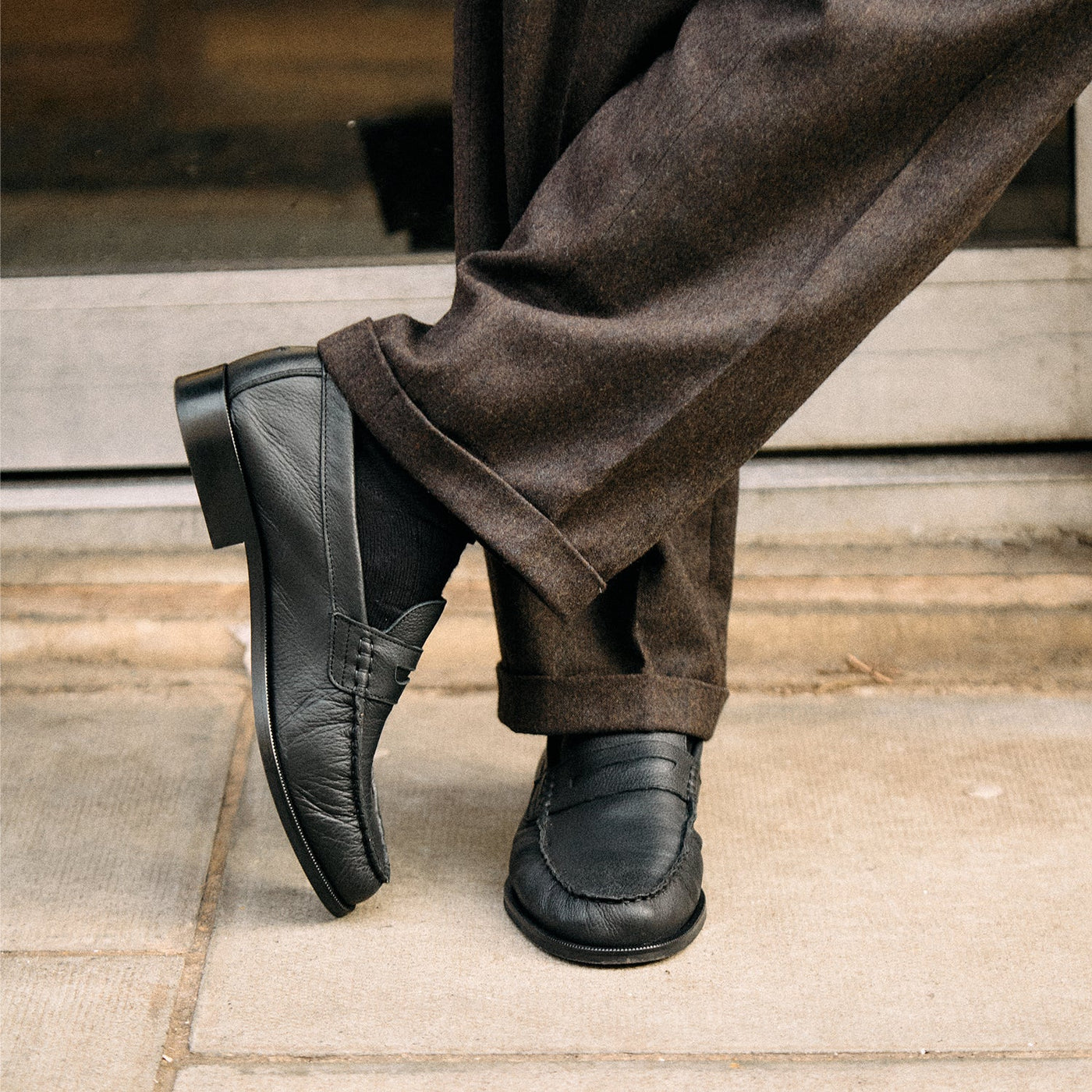 black dress loafers men Duke + Dexter, Men's Ezra Tumbled Ruched Loafer Color:Lilac/Multi This timeless favourite makes Women's Comfort Slip On gg_clabel_1_exclude_presale