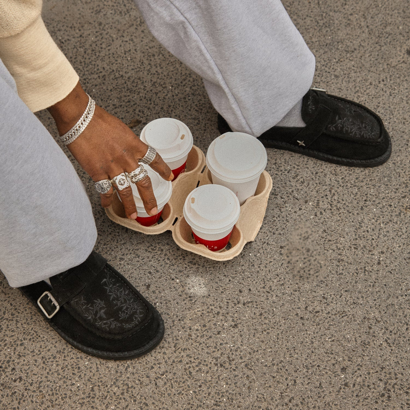 Winston Black Vine Mule - Women's | DUKE + DEXTER