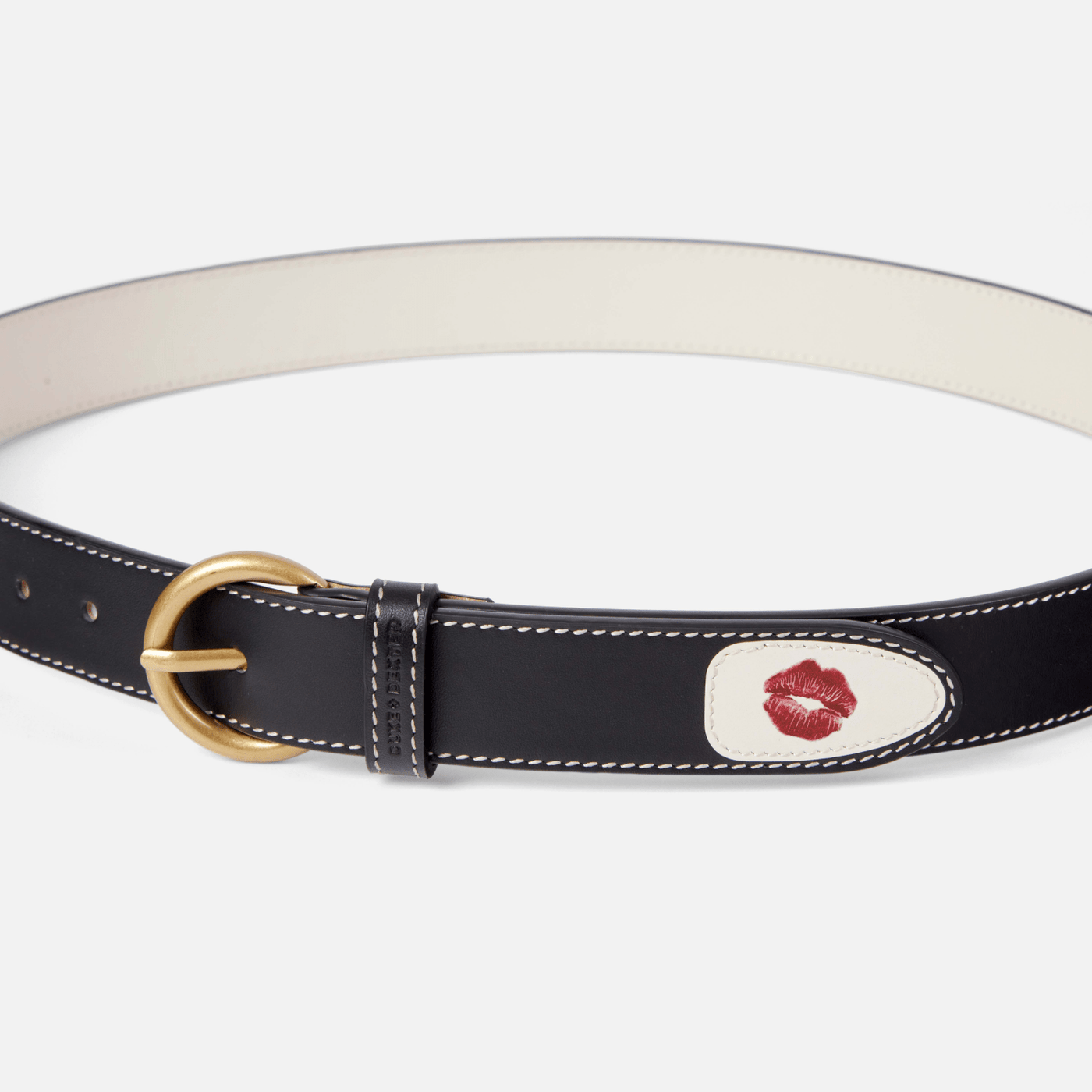 French Kiss Belt Handcrafted KISS Italian belt and buckle Trunk set - KISS  main image 3