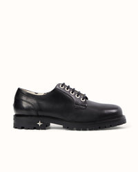 Lennon Black Derby - Men's