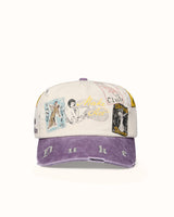 Hand-Painted MC Make Art Cream Cap